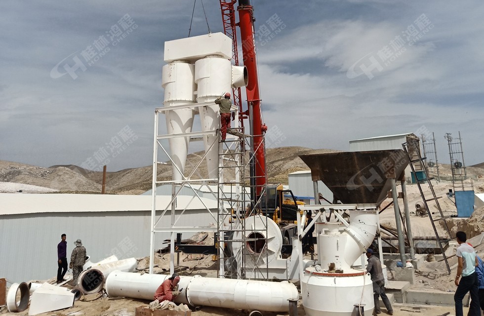 HCQ1500擺式磨粉機寧夏客戶安裝現(xiàn)場 HCQ1500擺式磨粉機寧夏客戶安裝現(xiàn)場